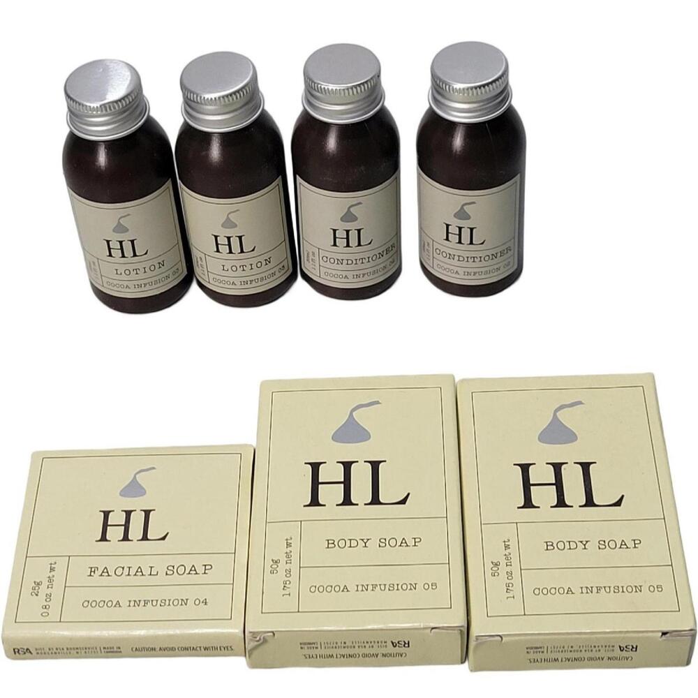 Hershey Lodge Soap Set Cocoa Infused Soap, Conditioner, Lotion